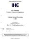 IHE Pharmacy Technical Framework Supplement. Uniform Barcode Processing (UBP) Rev. 1.1 Trial Implementation