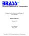 Program for the Analysis and Rating of Truss Bridges BRASS-TRUSS. Version 2.2. User Manual May 2016