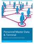 Personnel Master Data & Terminal
