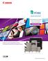 advancing business Extend the value of imagerunner ADVANCE technology with ecopy document imaging solutions paper-to-digital document workflow
