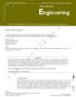 Indian Journal of Engineering