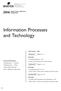 Information Processes and Technology