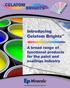 Introducing Celatom Brights A broad range of functional products for the paint and coatings industry