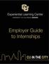 Employer Guide to Internships