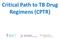Critical Path to TB Drug Regimens (CPTR)