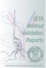 ISTA Method Validation Reports