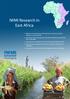 IWMI Research in East Africa