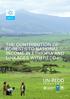 THE CONTRIBUTION OF FORESTS TO NATIONAL INCOME IN ETHIOPIA AND LINKAGES WITH REDD+