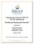 Charting the Course for OFCCP for 2017 and Beyond. Briefing and Background Materials