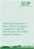 NEPCon Evaluation of Basic Timber Company Compliance with the SBP Framework: Public Summary Report