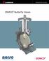 DEMCO BUTTERFLY VALVES. Features and Benefits 1 Styles and Accessories 3 PRODUCT SPECIFICATIONS