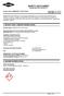 SAFETY DATA SHEET ROHM AND HAAS JAPAN K.K.
