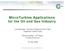 MicroTurbine Applications for the Oil and Gas Industry