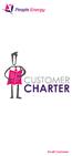 Customer Charter: Small Customer