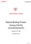 Retinol Binding Protein Urinary EIA Kit