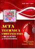 ISSN: ACTA TECHNICA CORVINIENSIS BULLETIN of ENGINEERING. Tome IX [2016] Fascicule 1 [January March]