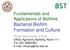 Fundamentals and Applications of Biofilms Bacterial Biofilm Formation and Culture