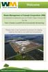 Waste Management of Canada Corporation (WM) is pleased to welcome you to Public Open House #2 for the. Twin Creeks Landfill Environmental Screening