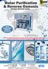 Water Purification & Reverse Osmosis