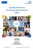 Equality Workforce Monitoring Annual Report