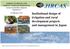 Institutional design of irrigation and rural development projects and management in Japan