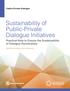 Sustainability of Public-Private Dialogue Initiatives