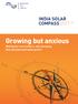 INDIA SOLAR COMPASS 2017 Q3. Growing but anxious. Waiting for new tenders, anti-dumping duty decision and some profits