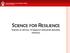 SCIENCE FOR RESILIENCE SCIENCE AS CRITICAL TO JAMAICA S RESILIENCE BUILDING STRATEGY