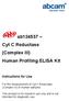 ab Cyt C Reductase (Complex III) Human Profiling ELISA Kit