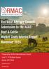 Red Meat Advisory Council Submission to the ACCC Beef & Cattle Market Study Interim Report November 2016