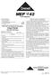 MEP 42. CAUTION See FIRST AID Below. Plant Regulator