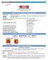 MATERIAL SAFETY DATA SHEET Antimony trichloride
