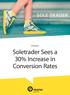Whitepaper. Soletrader Sees a 30% Increase in Conversion Rates