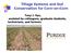 Tillage Systems and Soil Conservation for Corn-on-Corn. Tony J. Vyn, assisted by colleagues, graduate students, technicians, and farmers
