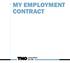 MY EMPLOYMENT CONTRACT