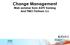 Change Management Web seminar from ASPE Training And PMO Partners LLc