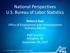 National Perspectives U.S. Bureau of Labor Statistics
