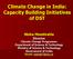 Climate Change in India: Capacity Building Initiatives of DST