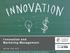 Innovation and Marketing Management
