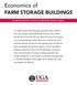 FARM STORAGE BUILDINGS. Levi Russell, Extension economist, and John Worley, Extension engineer