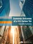 Economic Outcomes of a U.S. Carbon Tax. Executive Summary