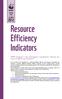 WWF response to the Commission consultation Options for resource efficiency indicators