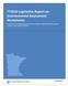 FY2010 Legislative Report on Environmental Assessment Worksheets