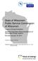 State of Wisconsin Public Service Commission of Wisconsin