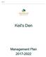 Keil's Den. Keil's Den. Management Plan