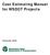 Cost Estimating Manual for WSDOT Projects