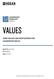 VALUES CORE VALUES AND MOTIVATORS FOR LEADERSHIP ROLES. Report for: John Doe ID: HC Date: