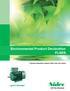 Environmental Product Declaration FLSES. 3-phase induction motors with cast iron frame