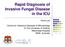Rapid Diagnosis of Invasive Fungal Disease in the ICU