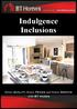 Indulgence Inclusions
